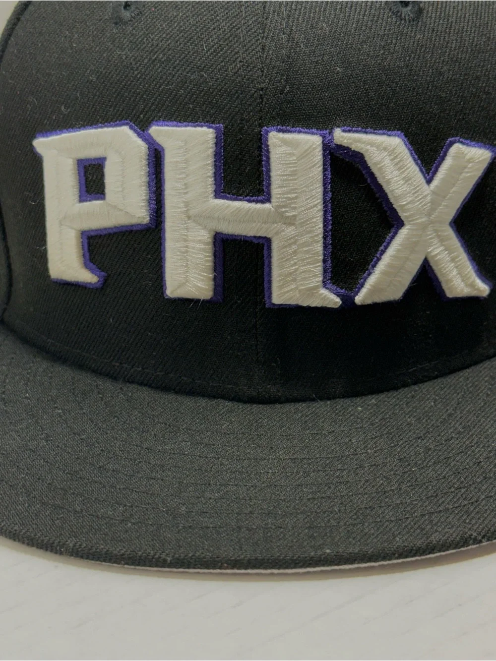 Phoenix Suns DIAMOND 75 CITY-SERIES ALTERNATE Black Fitted Hat by New Era 7 5/8